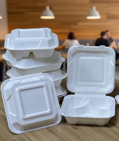 Bagasse Clamshell