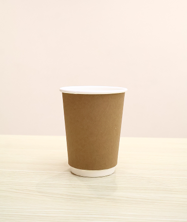 12oz Kraft Double Wall Cup