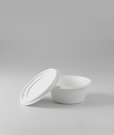 2oz Bagasse Portion Cup with Lid