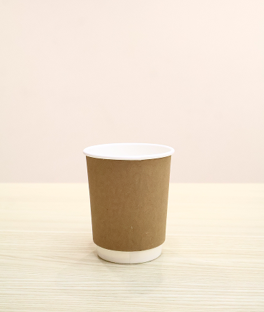 9oz Kraft Double Wall Cup